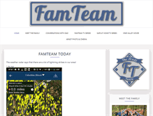 Tablet Screenshot of famteam.com